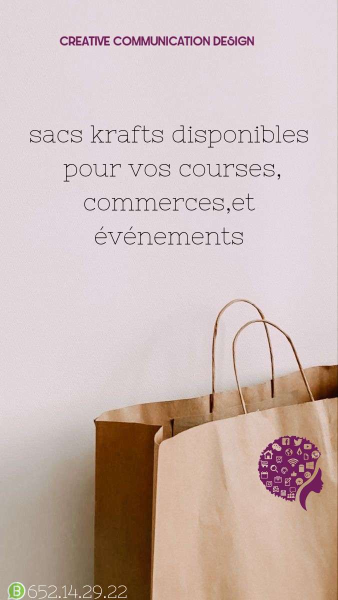  Sacs krafts 