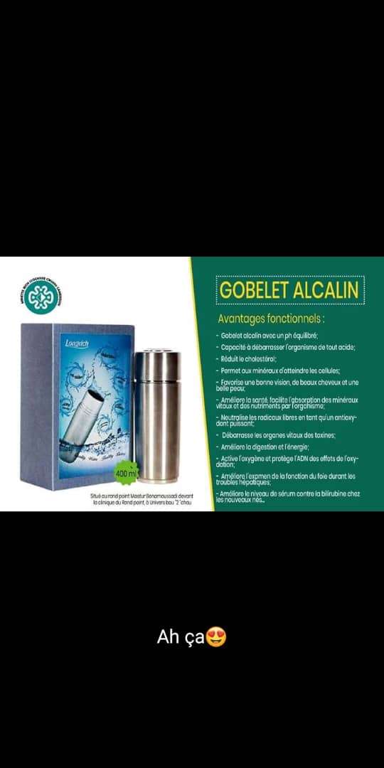  Gobelet alcalin