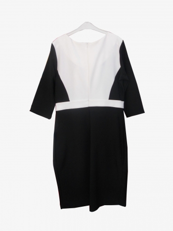  Robe mixte blanc noir