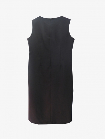 Robe Noir aux rayures blanches