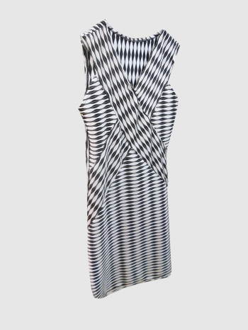  Robe Sweet Noir Strillée