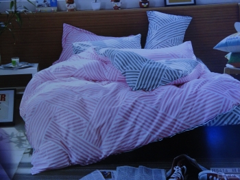  Drap coton imprimé Rayure