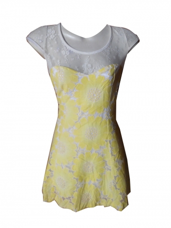  Robe Tulipe en Dentelle