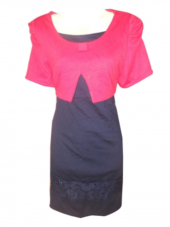 Robe droite veston incorporé