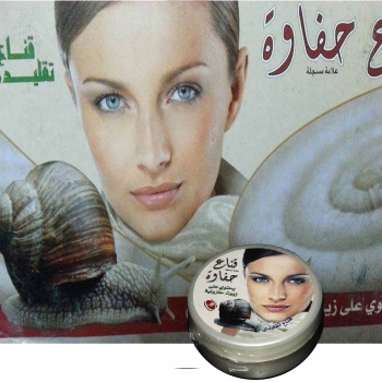  crème à la bave d'escargot