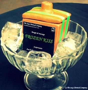  Bougie de massage Frozen Kiss