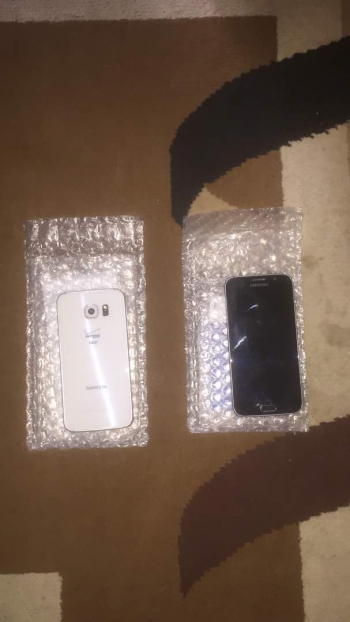  Samsung S6 Verizon white 