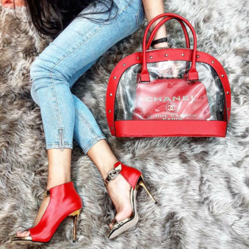  CHANEl red sac et chaussures 