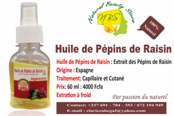  Huile de pépins de raisin 