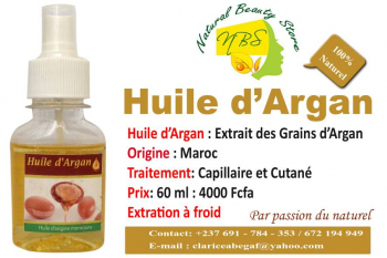  Huile d'argan 