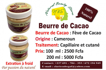  Beurre de cacao 