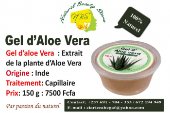  Gel d'aloe vera