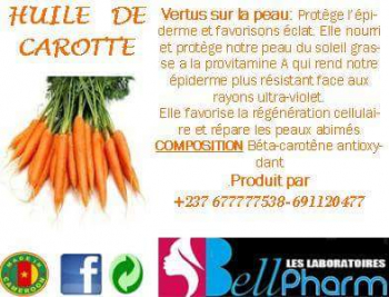  Huile de Carotte