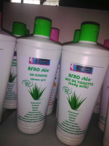  Gel douche et lait de toilette a l’aloe Véra