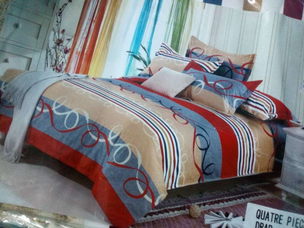  Draps 2 places 100% coton