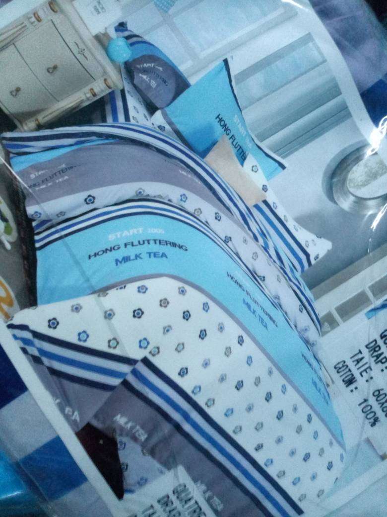  draps 2 places 100% coton