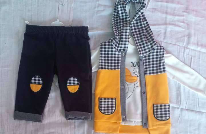  vêtement ensemble coton pour enfant