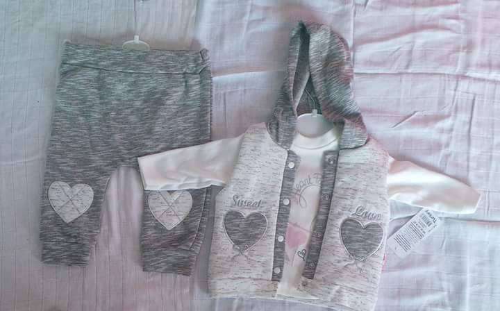  vêtement ensemble coton pour enfant