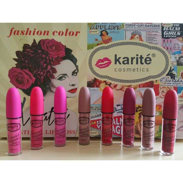  Lipgloss Karité cosmetics