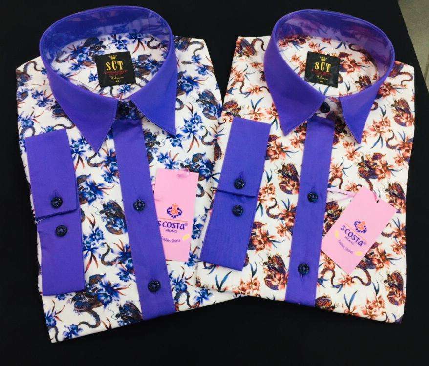  Chemise femme 100% coton