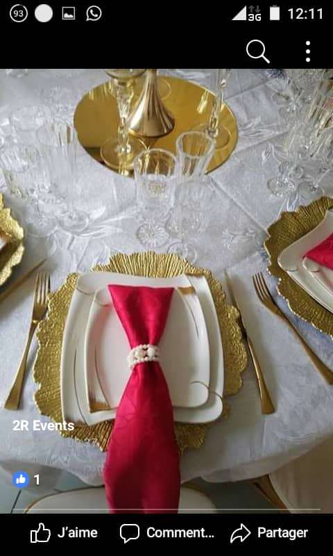  Location de couvert complet