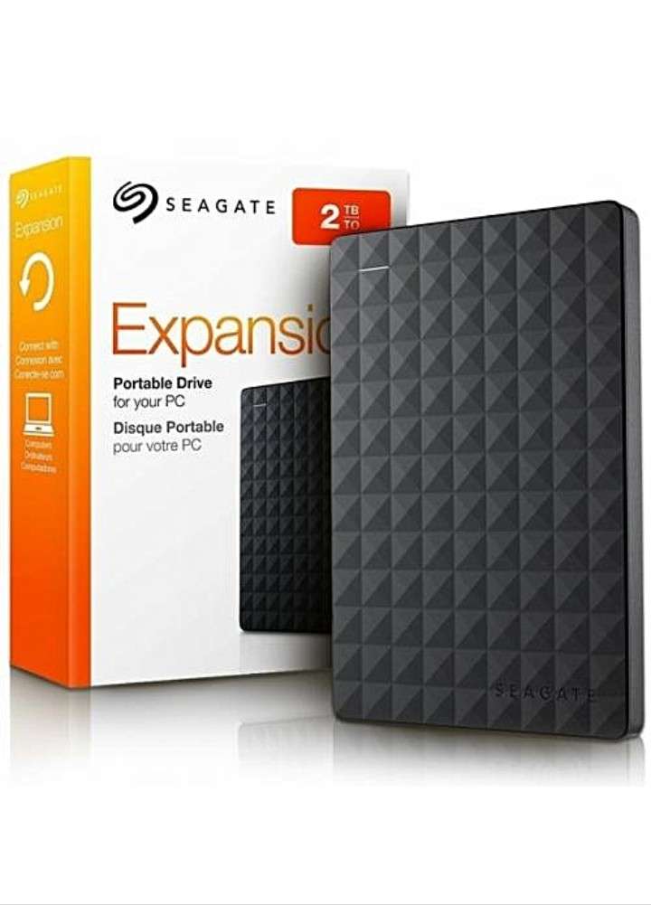  Disque dur externe 2To.  Noir