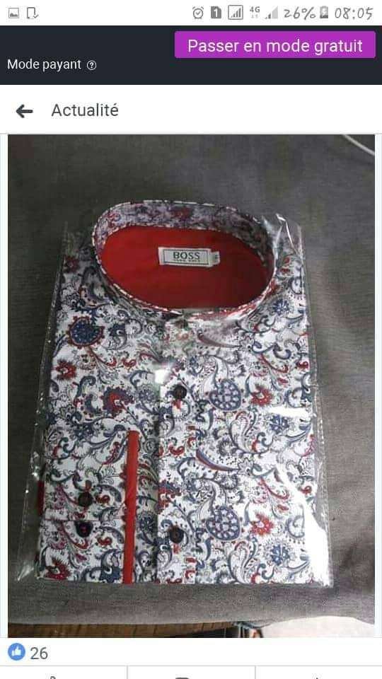  Chemise homme 
