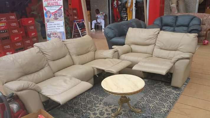  salon en cuir
