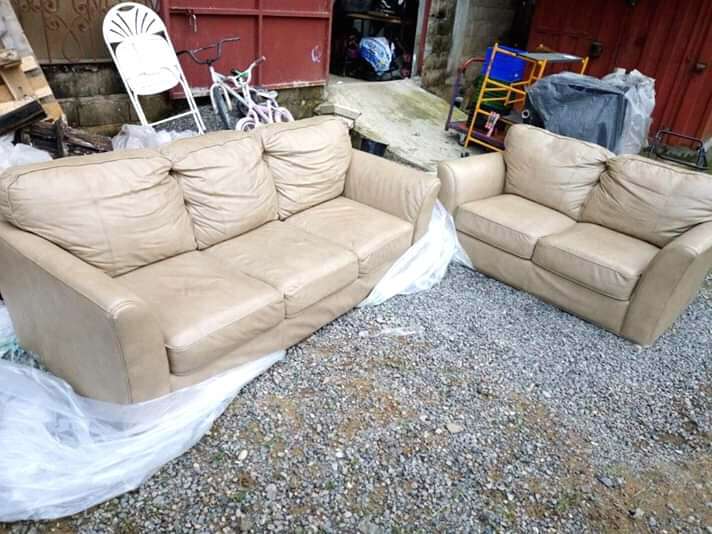  sallon en cuir