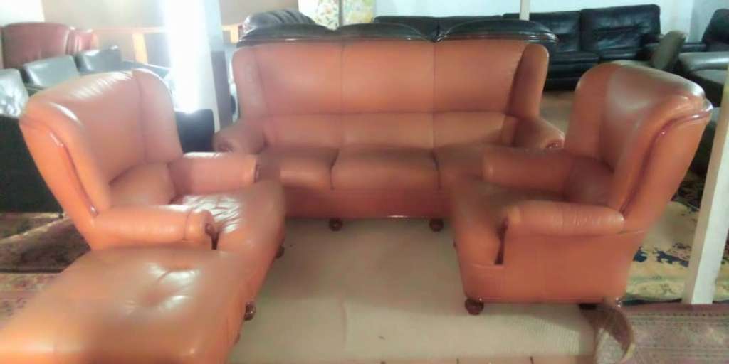  sallon en cuir