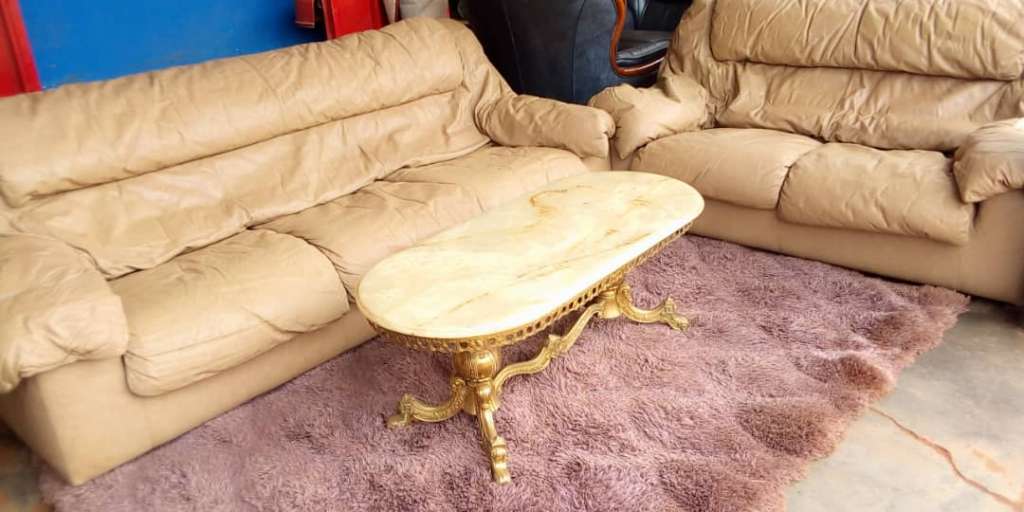  sallon en cuir