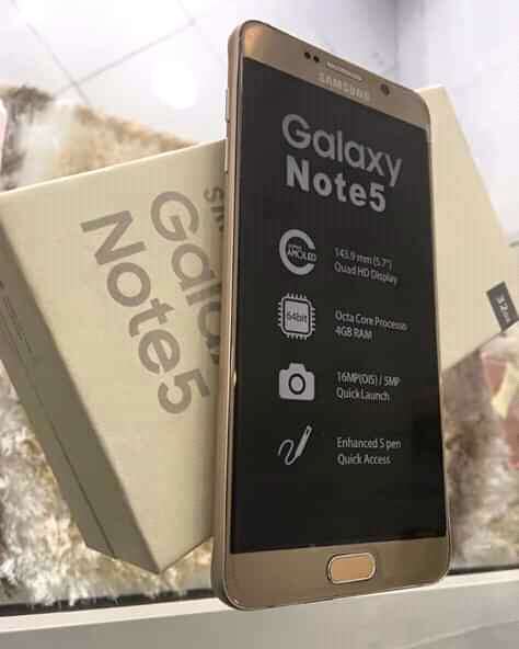  Samsung Galaxy Note5 with all accessories 