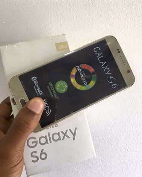  Samsung Galaxy S6 with all accessories 
