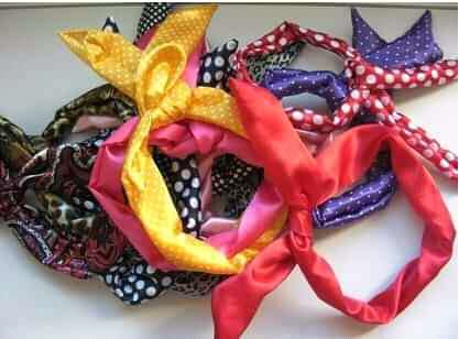 Lot de 12 bandeaux  