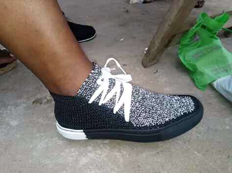  Chaussures 100% artisanales venant du Bénin  