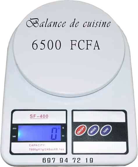  Balance de cuisine 