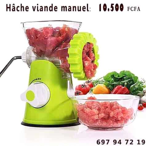  Hâche viande manuel 