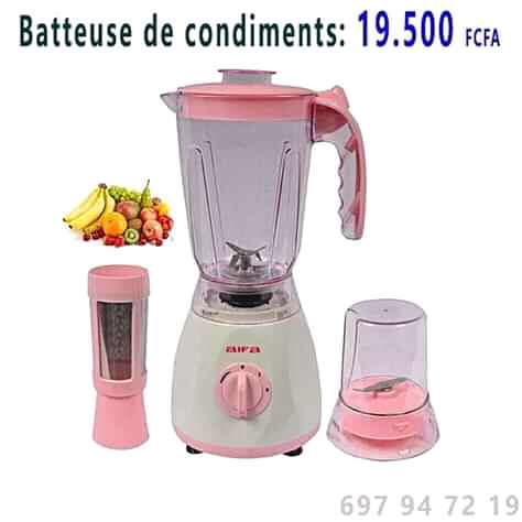  Batteuse de condiments 