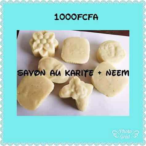  Savon au karité+neem