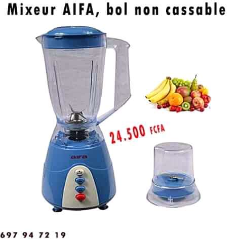  Mixeur AIFA, bol non cassable 