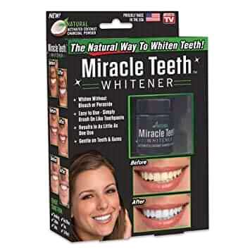  Miracle teeth whitener