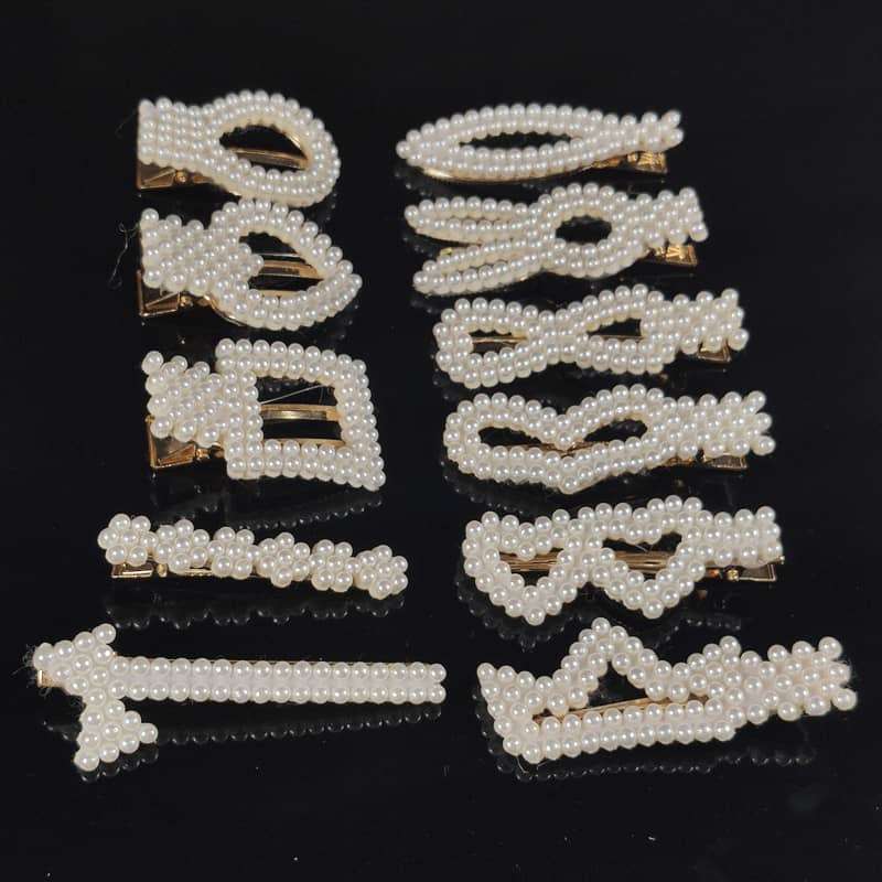  25 pieces de barrettes
