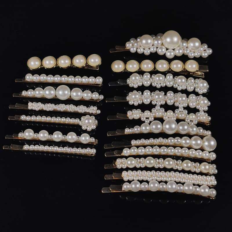  25 pieces de barrettes