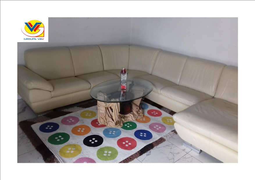  Salon d angle en cuir 100 %, 01