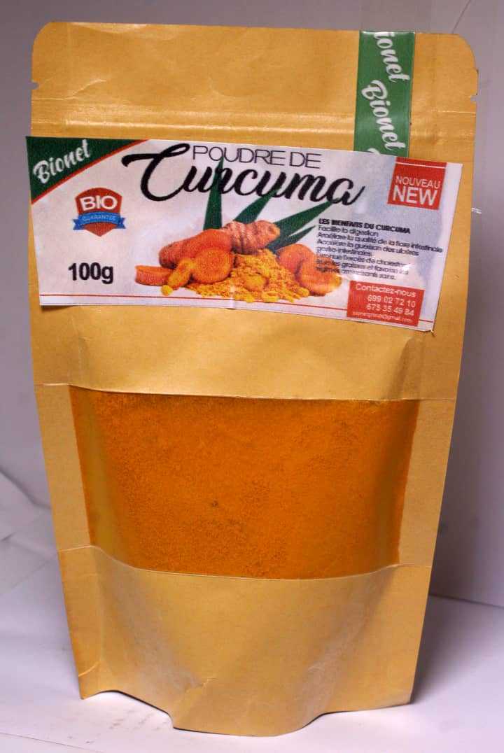  Poudre de curcuma 