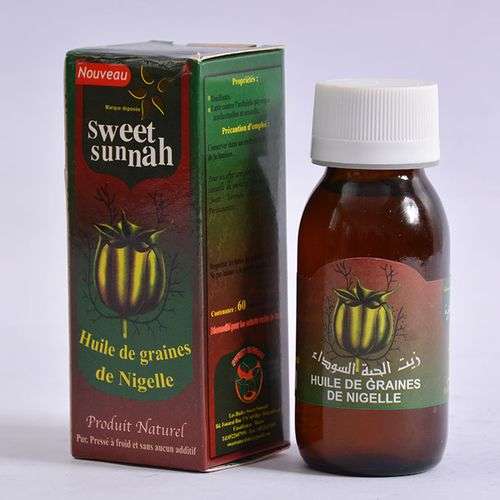  Huile de nigelle -60ml -pressée à froid 