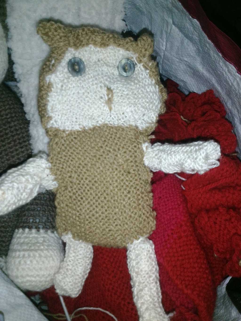  Nounours hibou chouette 