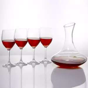  Ensemble verre + décanteur