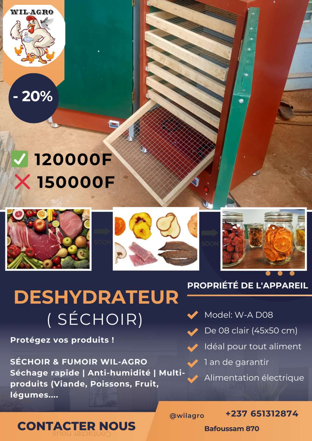  Séchoir électrique