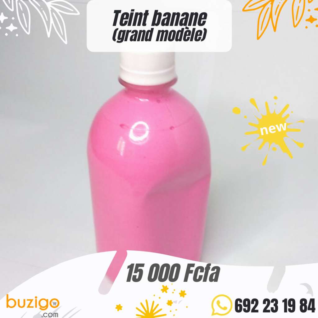  Teint banane